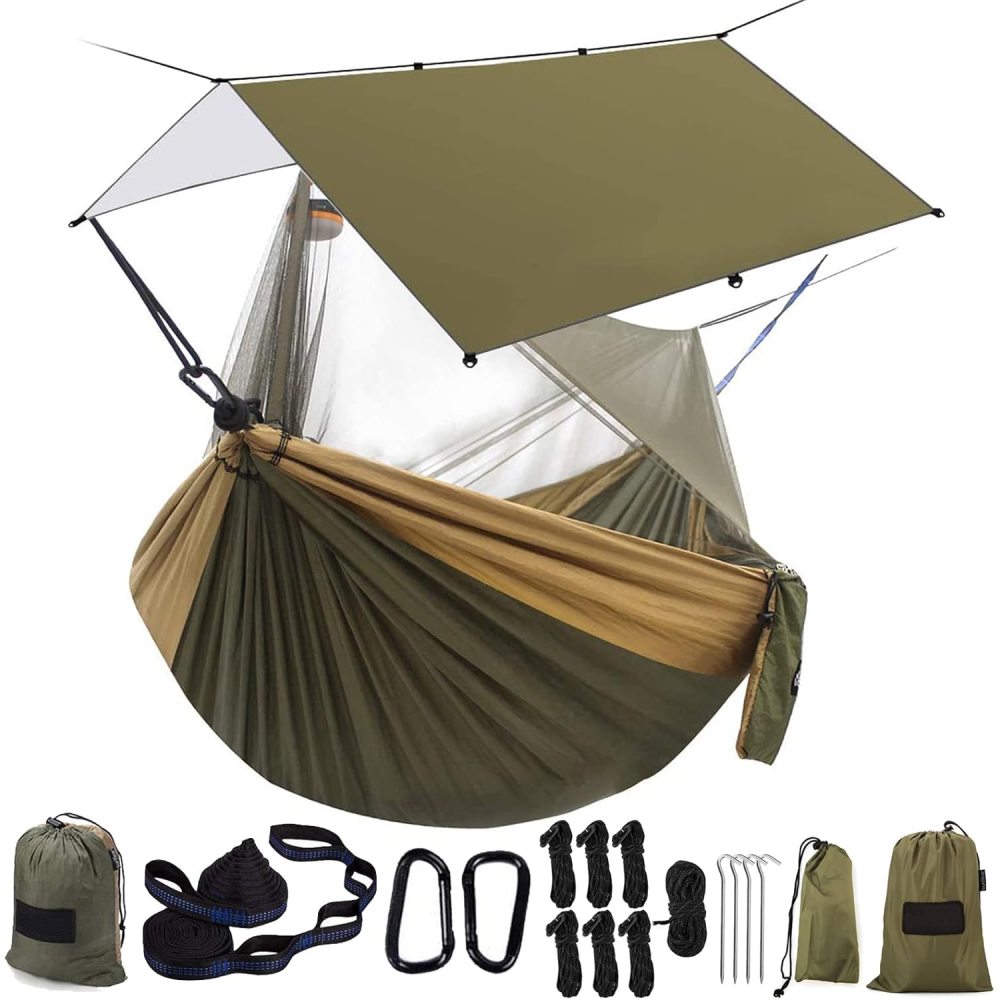 Hammock with Insect Net (Black): image 7